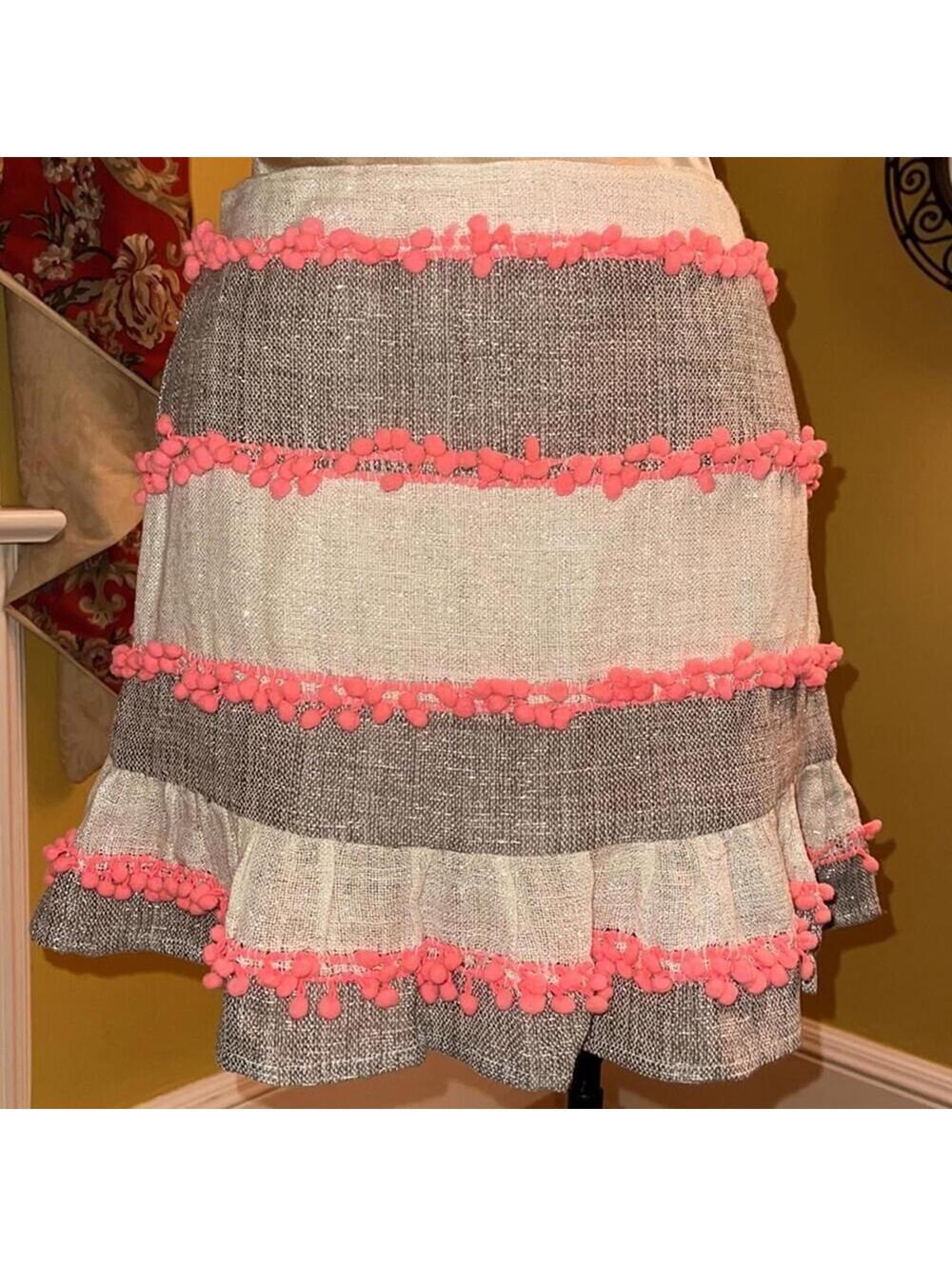 Tularosa metallic thread skirt PomPom S